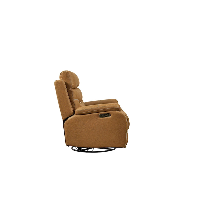 Dual Motor Swivel Rocker Recliner with Power Headrest - 330 lbs Capacity