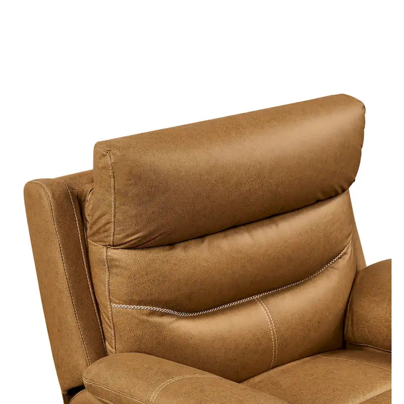 Dual Motor Swivel Rocker Recliner with Power Headrest - 330 lbs Capacity