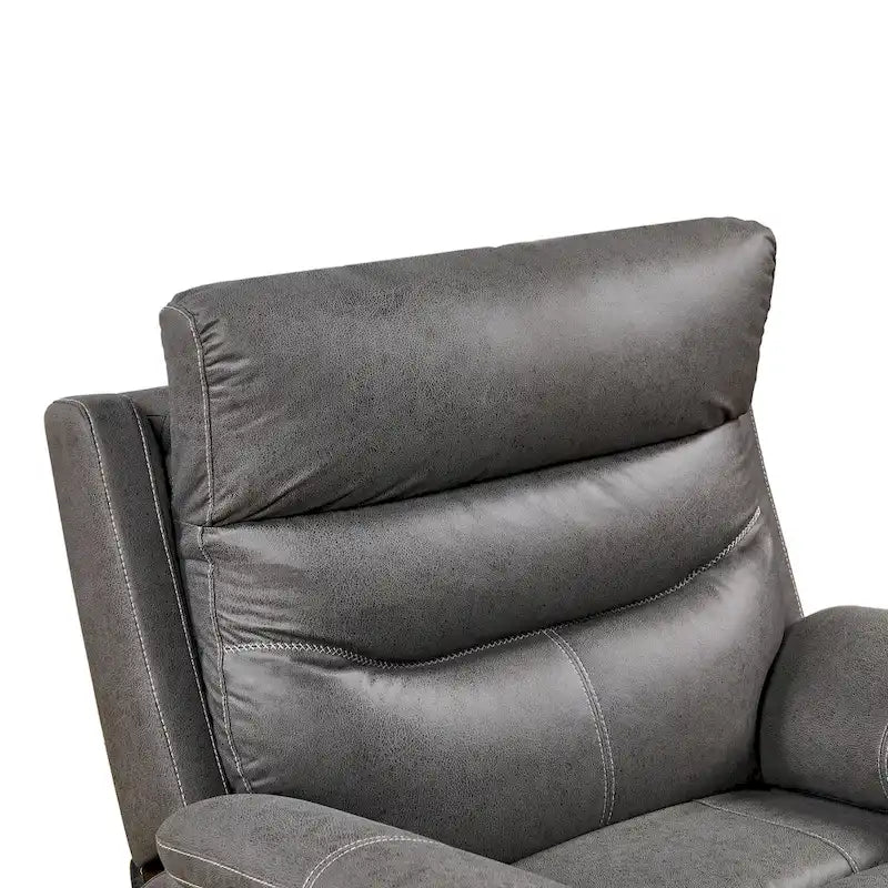 Dual Motor Swivel Rocker Recliner with Power Headrest - 330 lbs Capacity
