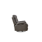 Dual Motor Swivel Rocker Recliner with Power Headrest - 330 lbs Capacity