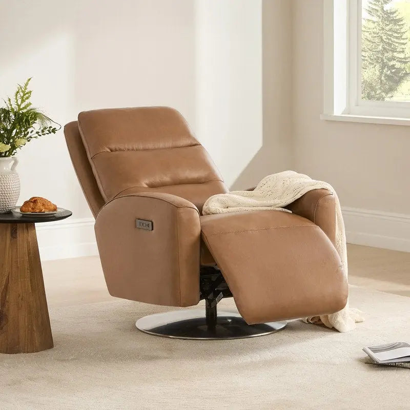 Dual Motor Power Swivel Recliner Lounge Chair