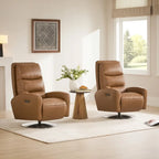 Dual Motor Power Swivel Recliner Lounge Chair