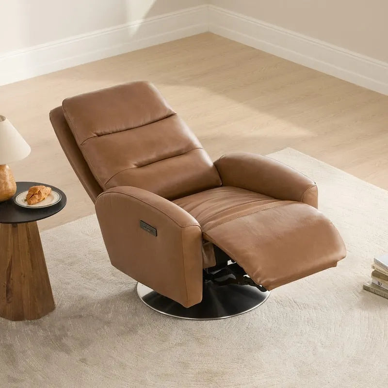 Dual Motor Power Swivel Recliner Lounge Chair