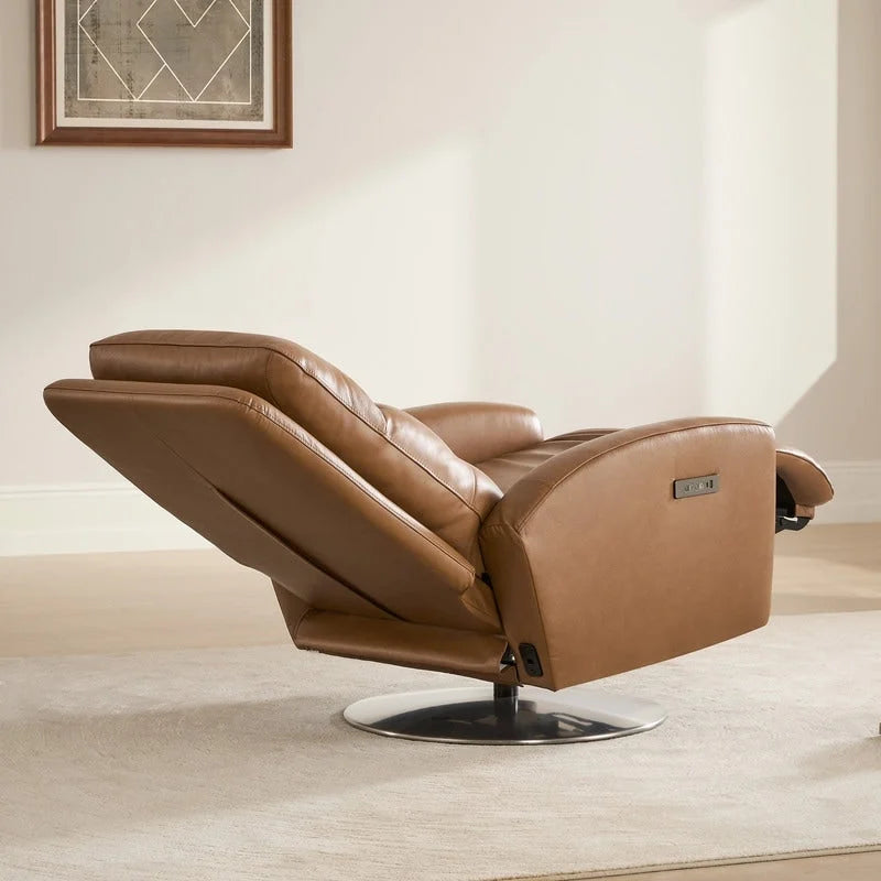 Dual Motor Power Swivel Recliner Lounge Chair