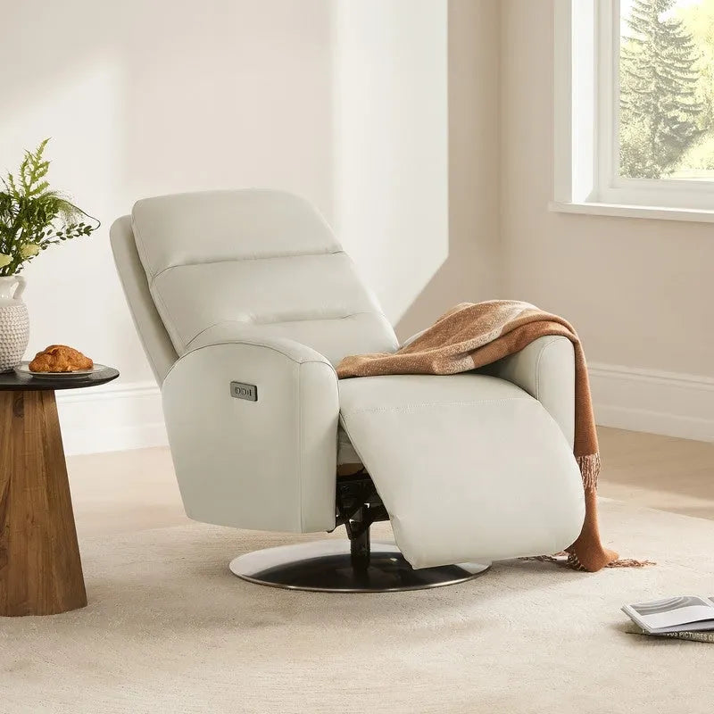 Dual Motor Power Swivel Recliner Lounge Chair