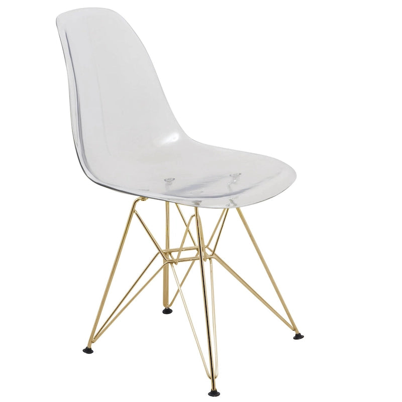 White Round Dining Set - 5 Piece with 4 Chairs