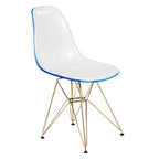 White Round Dining Set - 5 Piece with 4 Chairs