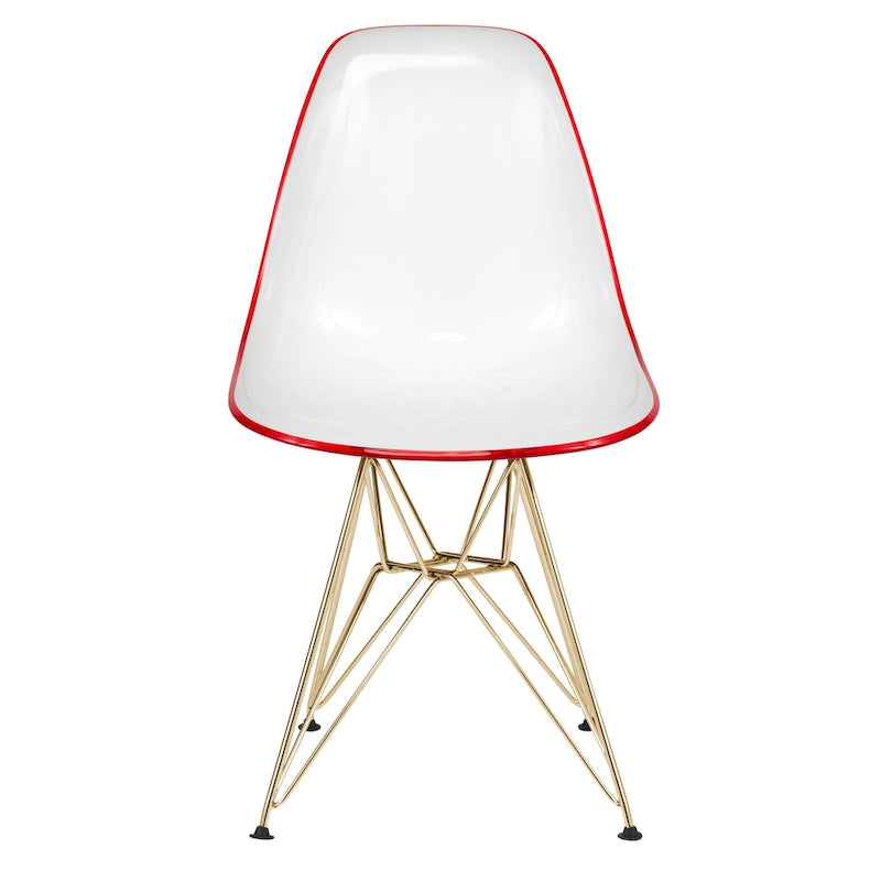 White Round Dining Set - 5 Piece with 4 Chairs