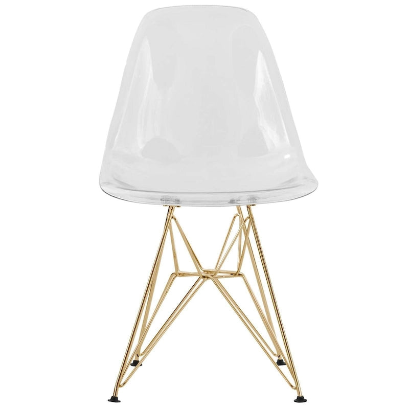White Round Dining Set - 5 Piece with 4 Chairs