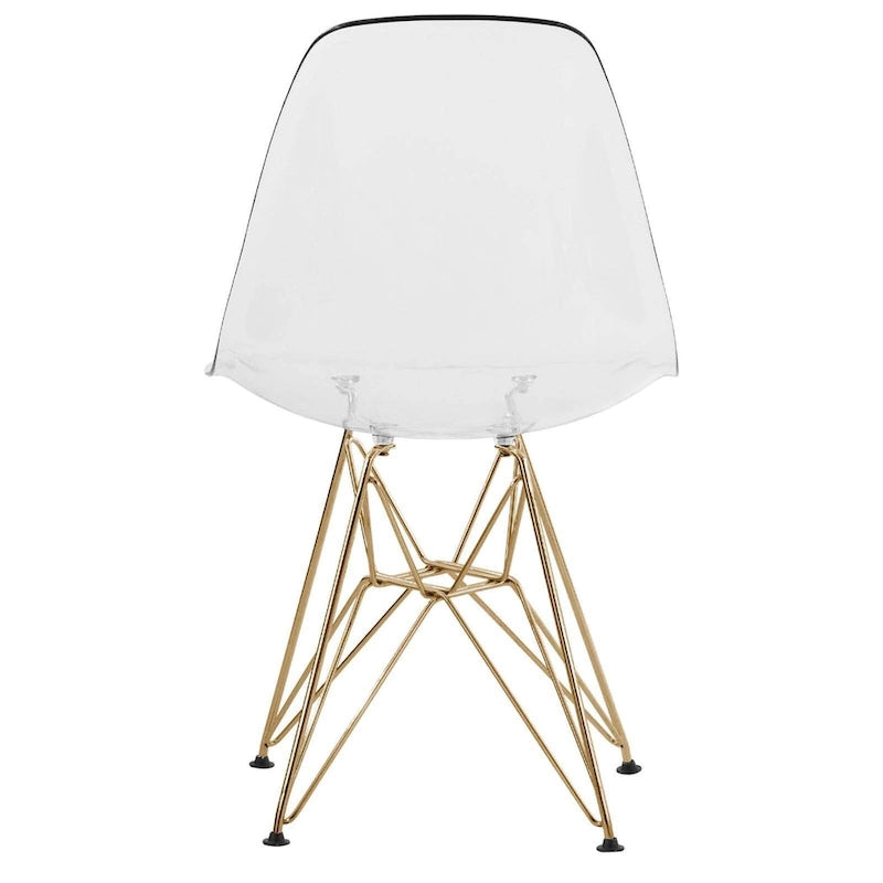 White Round Dining Set - 5 Piece with 4 Chairs