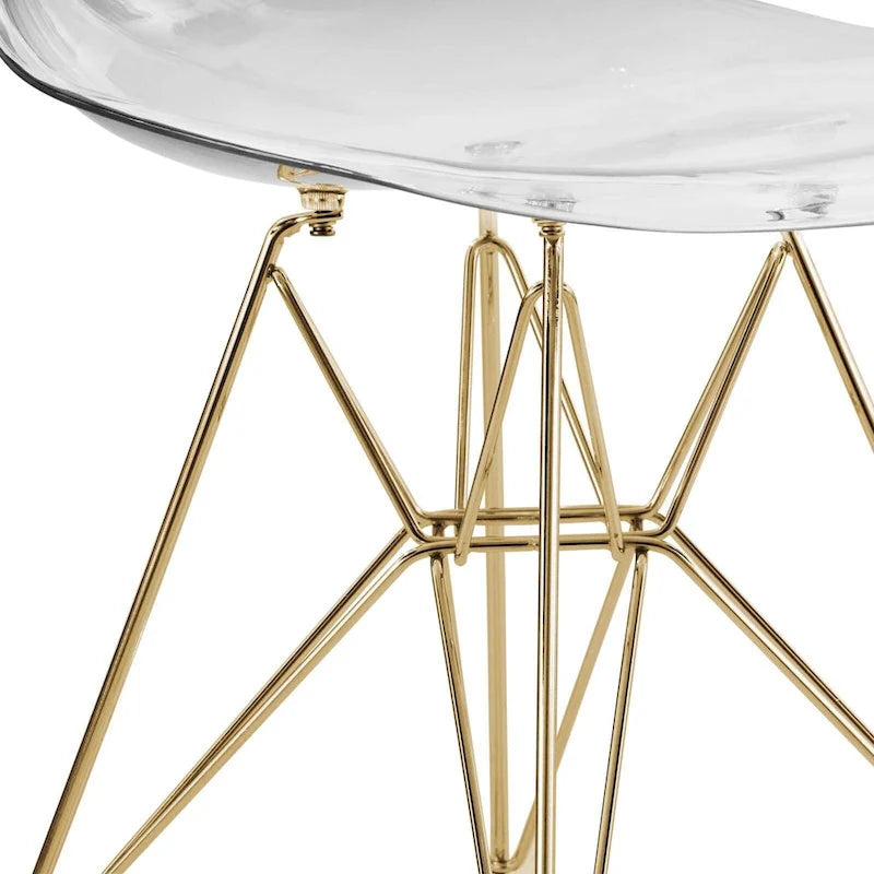 White Round Dining Set - 5 Piece with 4 Chairs