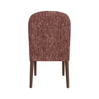 Rounded back Upholstered Dining chair-Single Pack