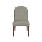 Rounded back Upholstered Dining chair-Single Pack