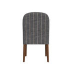 Rounded back Upholstered Dining chair-Single Pack