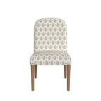 Rounded back Upholstered Dining chair-Single Pack