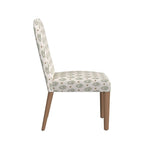 Rounded back Upholstered Dining chair-Single Pack