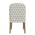 Rounded back Upholstered Dining chair-Single Pack