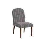 Rounded back Upholstered Dining chair-Single Pack