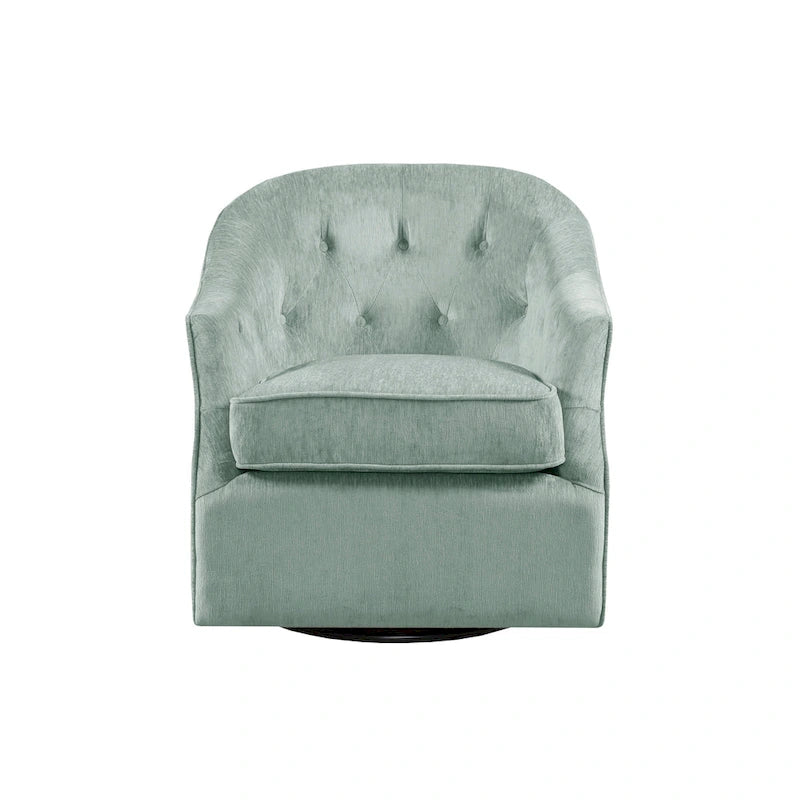 Tufted Swivel Accent Chair - Single Seater