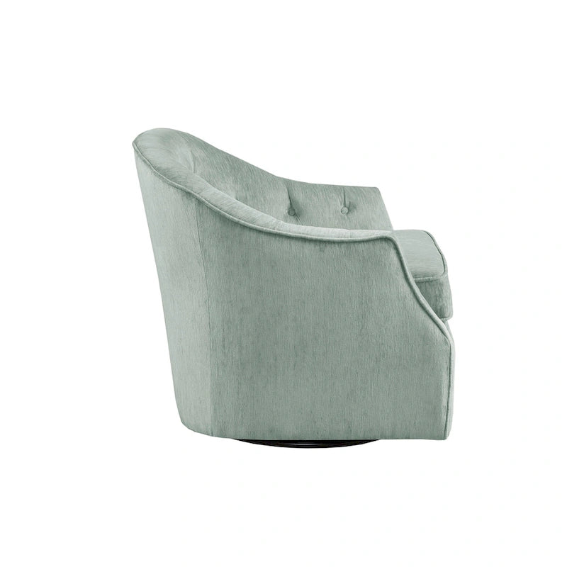 Tufted Swivel Accent Chair - Single Seater