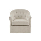 Tufted Swivel Accent Chair - Single Seater