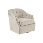 Tufted Swivel Accent Chair - Single Seater