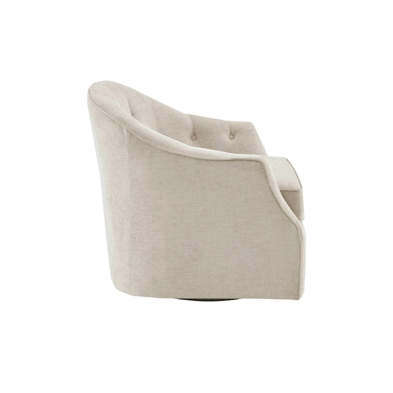 Tufted Swivel Accent Chair - Single Seater