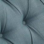 Push-back Recliner Chair - Blue/Cream/Grey - Single Seat