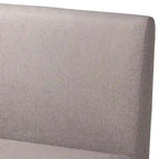 Grey L-Shape Corner Dining Nook Bench Set