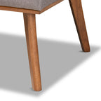 Grey L-Shape Corner Dining Nook Bench Set