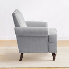 Modern Nailhead Accent Chair Arm Chairs Set of 2