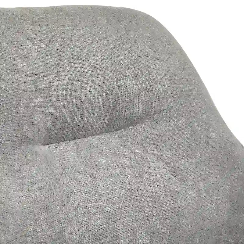 Grey Mid-Century Modern Rocking Chair - Single Seat