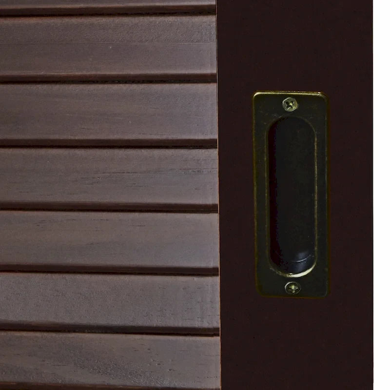 Solid Wood Wardrobe Armoire with Sliding Doors - Multiple Configurations