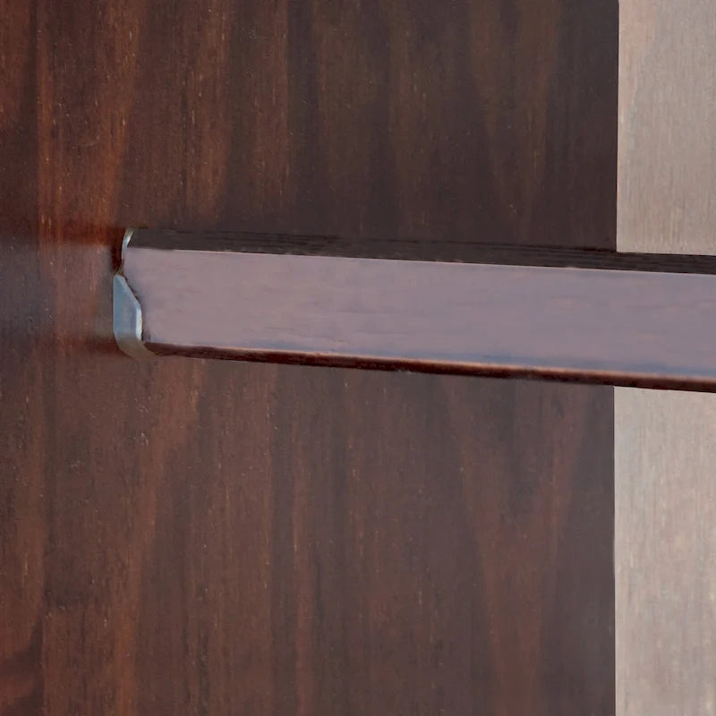 Solid Wood Wardrobe Armoire with Sliding Doors - Multiple Configurations