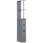 Bathroom Tower Storage Cabinet - 6 W x 13 D x 55.25 H