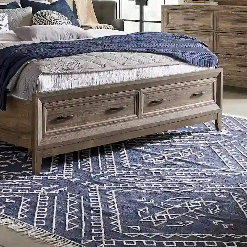 Cobblestone King Storage Bed with Drawers