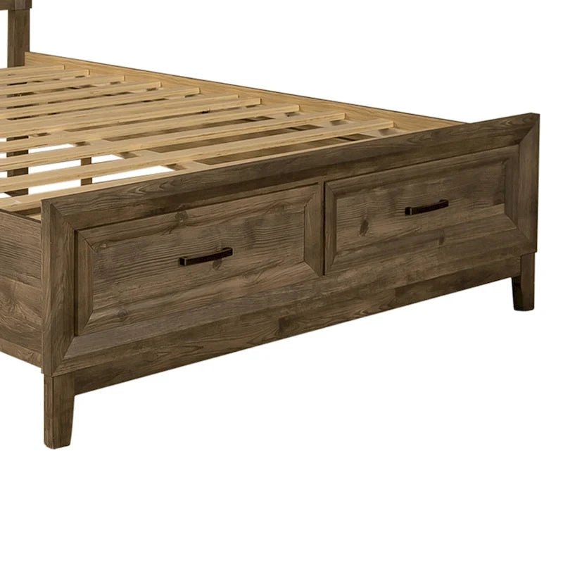 Cobblestone King Storage Bed with Drawers