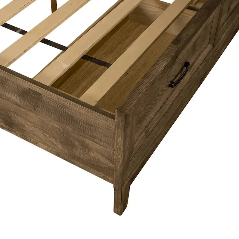 Cobblestone King Storage Bed with Drawers