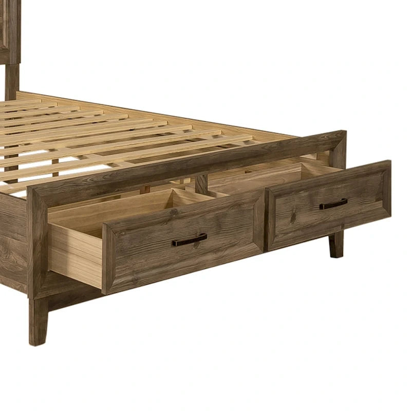 Cobblestone King Storage Bed with Drawers