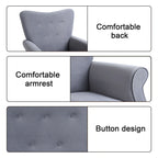 Shakeable high back living room single sofa chair