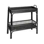 2-Tier Rattan Bar Storage Tray