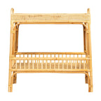 2-Tier Rattan Bar Storage Tray