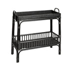 2-Tier Rattan Bar Storage Tray
