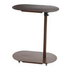 Modern Adjustable C-Shaped End Table - 20.0L x 11.0W x 32.0H