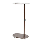 Modern Adjustable C-Shaped End Table - 20.0L x 11.0W x 32.0H