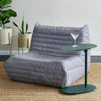 Modern Adjustable C-Shaped End Table - 20.0L x 11.0W x 32.0H