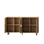 62.20Elegant and Functional 4-Door Rattan Sideboard/Buffet