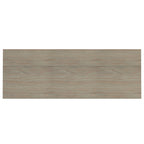 Brown Transitional 54-Inch Wide Desk with Drawers