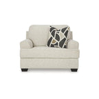 Beige Oversized Chair - Single Seater