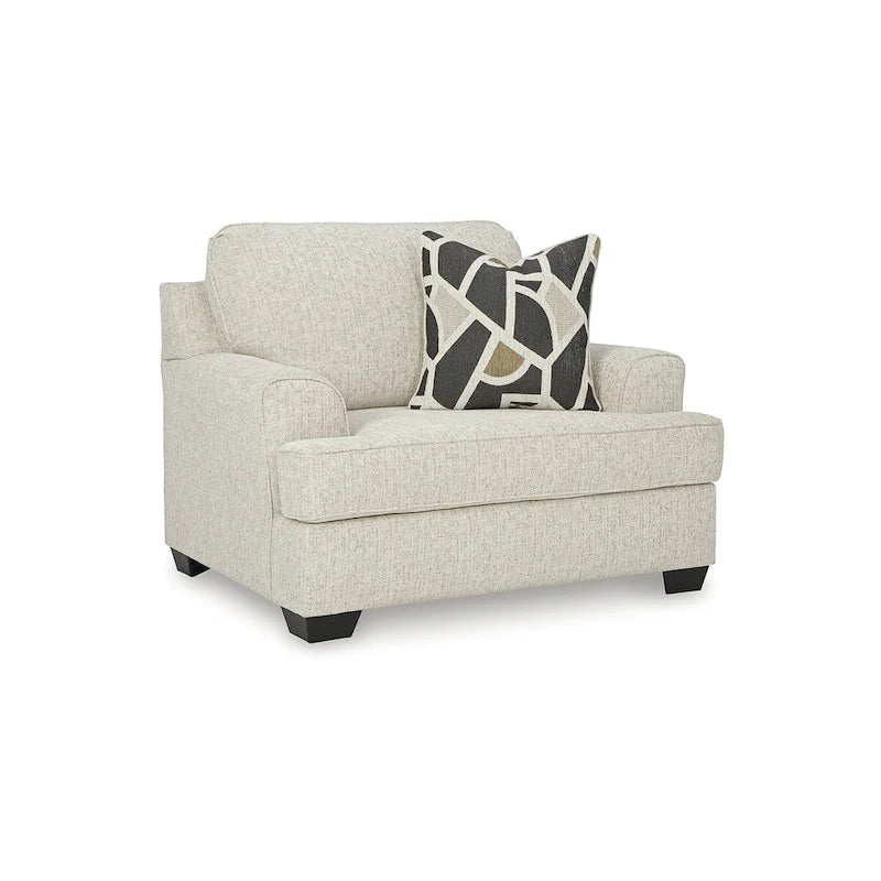 Beige Oversized Chair - Single Seater